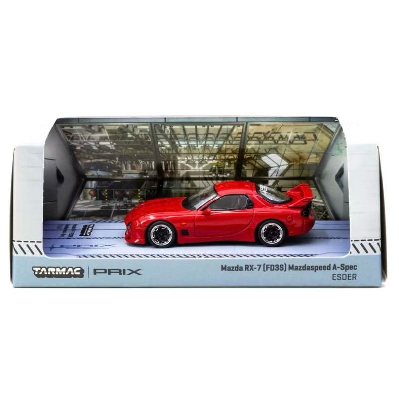 TARMAC WORKS X PRIX 1/64 T64G-012-PRIX MAZDA RX-7 FD3S MAZDASPEED A-SPEC ESDER