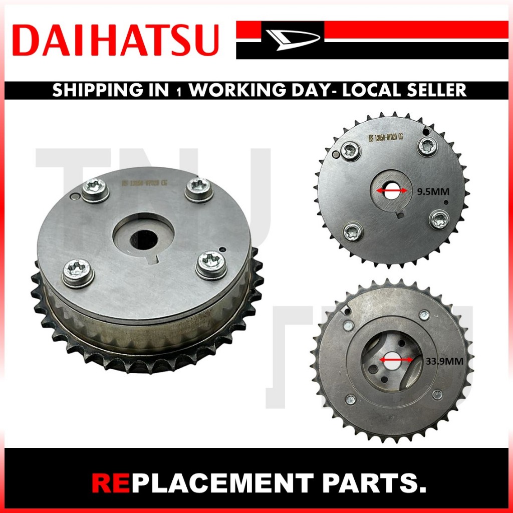 VVT CAM GEAR SPROCKET (INLET-LEFT) 36GEAR / BEZZA 1.3 4GR 3NR 4NR ( 13050-0Y020 )