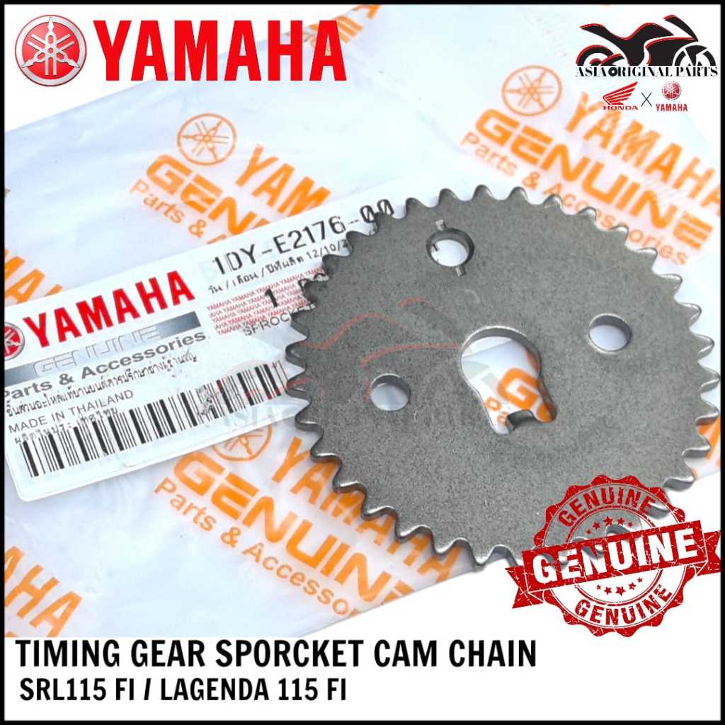 YAMAHA SRL115 FI LAGENDA 115 FI TIMING GEAR CAM GEAR SPROCKET CAM CHAIN 1DY-E2176-00 SRL 115 FI