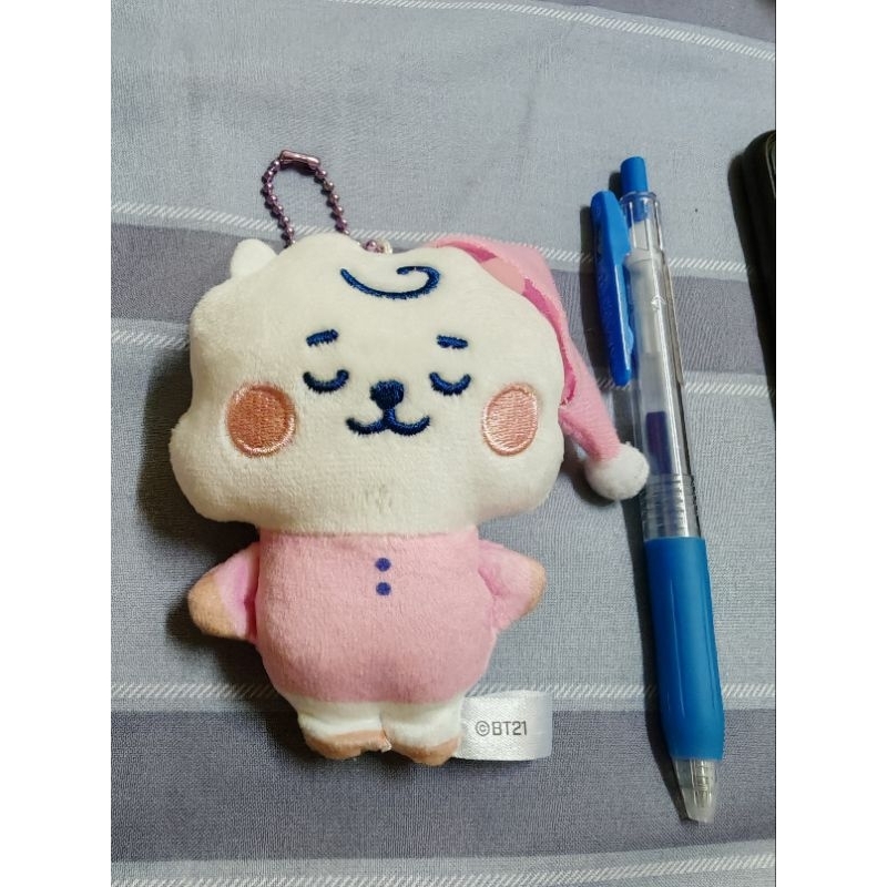 BT21 RJ พวงกุญแจตุ๊กตานอน