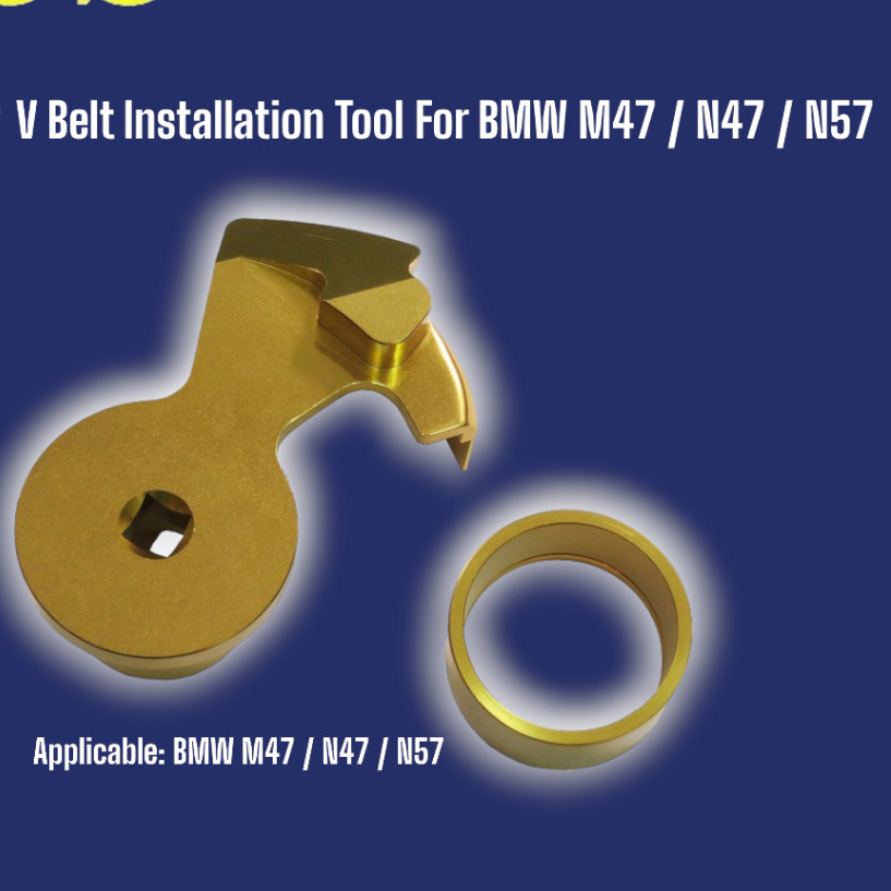 เครื่องมือติดตั้งสายพาน V สําหรับ BMW N47 / N57 / M47 / M57 3545