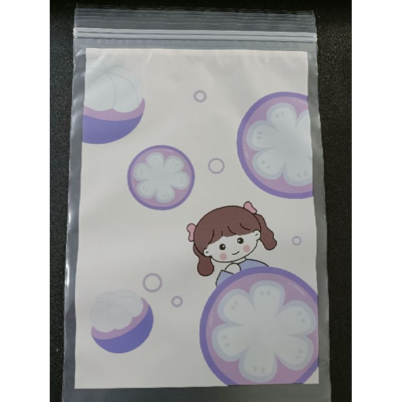 Beg Ziplock Kartun Comeal Saiz กระเป๋า Ziplock การ์ตูนขนาดใหญ่ บรรจุภัณฑ์น่ารักสําหรับกิ๊บติดผม เครื