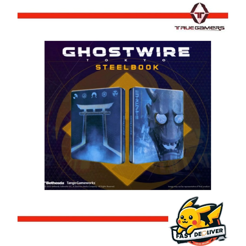 Steelbook Ghostwire: Tokyo Limited Steelbook (สีน้ําเงิน)