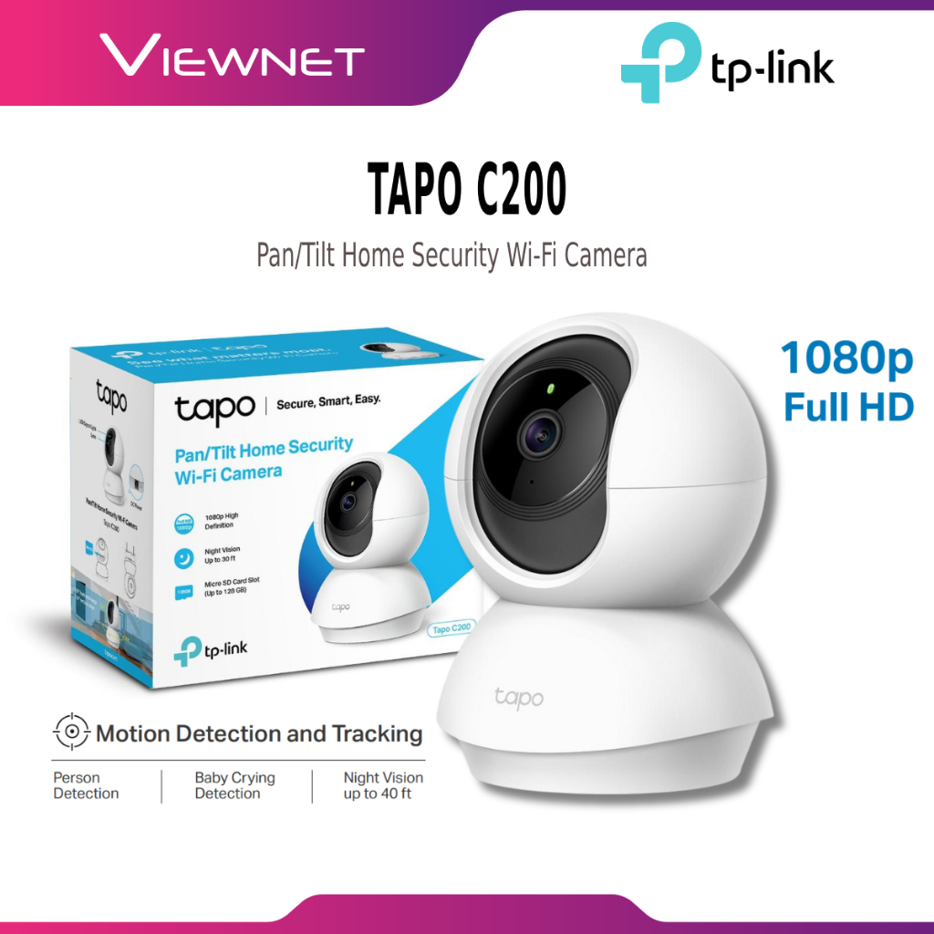 TP-LINK TAPO C200 / TAPO C210 / TAPO C220 / TAPO C225 / TAPO C211 / TC72 (PAN/ TILT) HOME SECURITY I