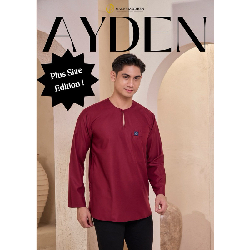 Promo!!! [Plus Size Teluk Belanga] Kurta Ayden by Galeri Addeen