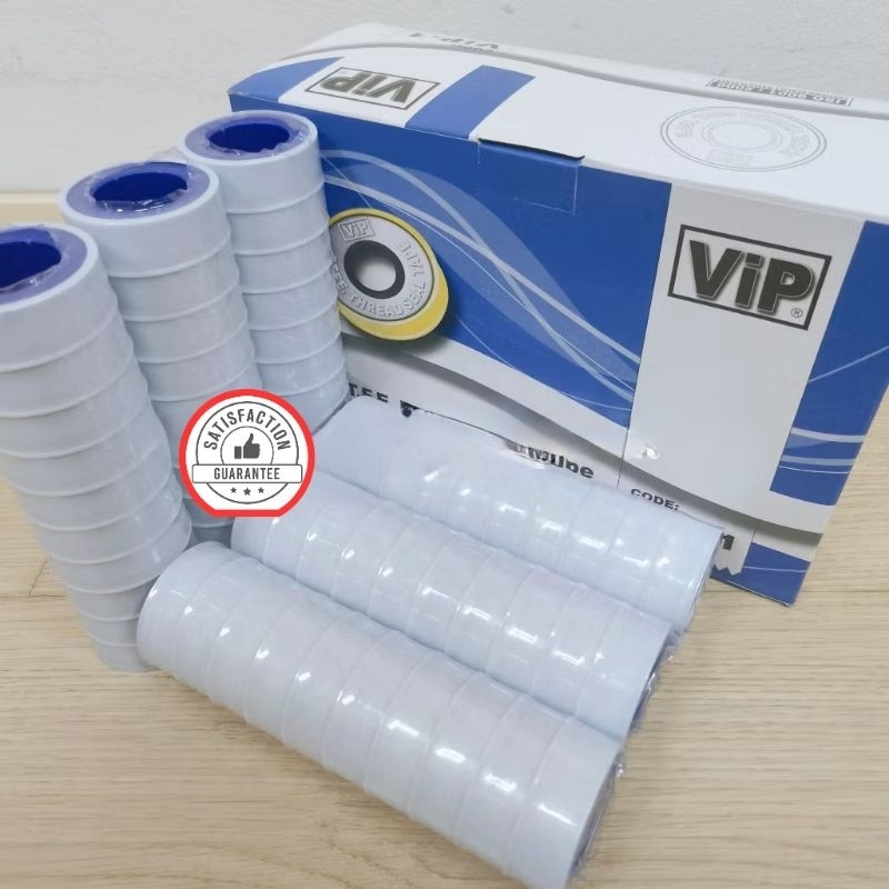 (1biji) เทปซีล VIP / เทปซีลเกลียว PTFE 12mm x 7meter
