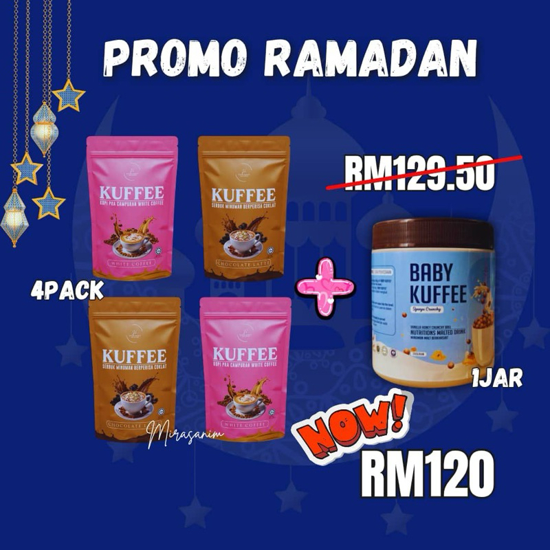 COMBO RAMADHAN SYHU CRUNCY KUFFEE