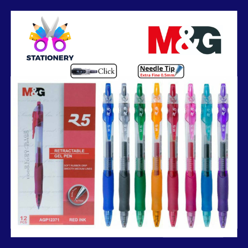 ปากกาเจล M&G R3/R5 0.5 0.7- 1 ชิ้น / ปากกาเจล