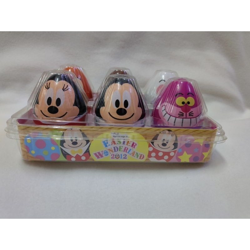 CANDY CASE TOKYO DISNEY RESORT EASTER EGGS 2010 / 2012 6 ฟอง เซ็ตปลอกก่อนรัก