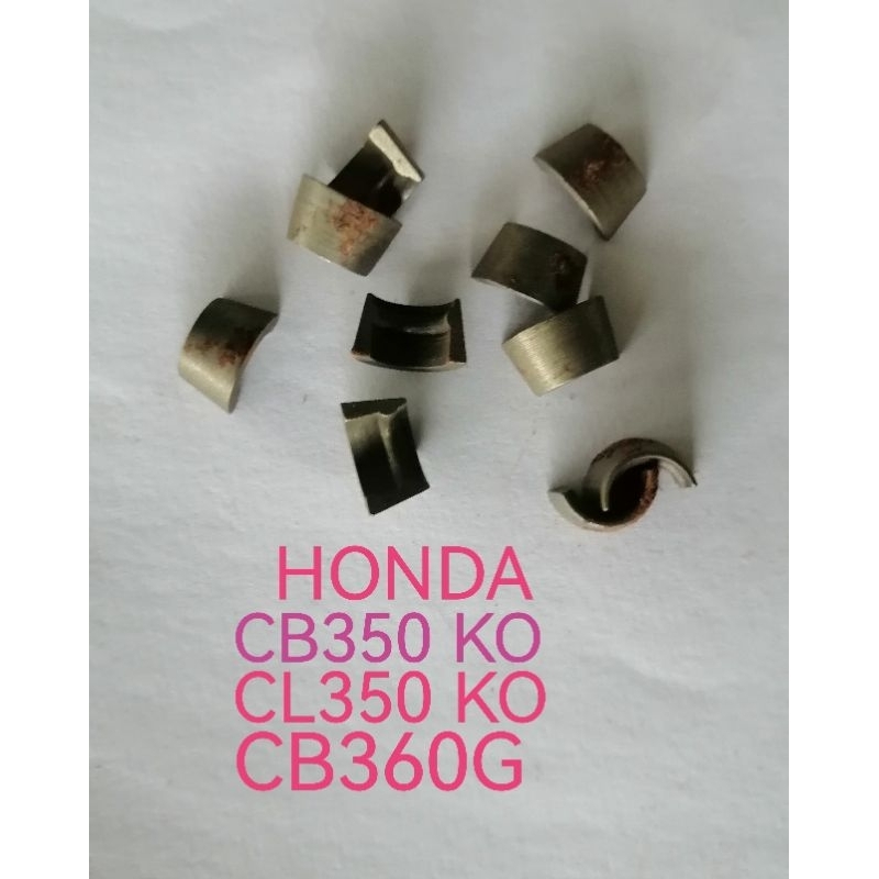 HONDA CB350 K0 CL350 K0 CB360G NOS VALVE COTTER 2 ชิ้น