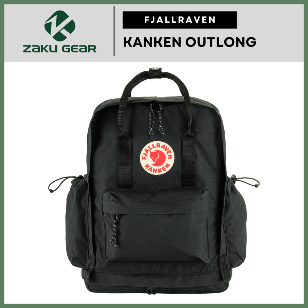 [Fjallraven] Kanken Outlong (18 Litre) กระเป๋าเป้สะพายหลัง - แล็ปท็อป 15 นิ้ว - สําหรับการเดินทางกลา