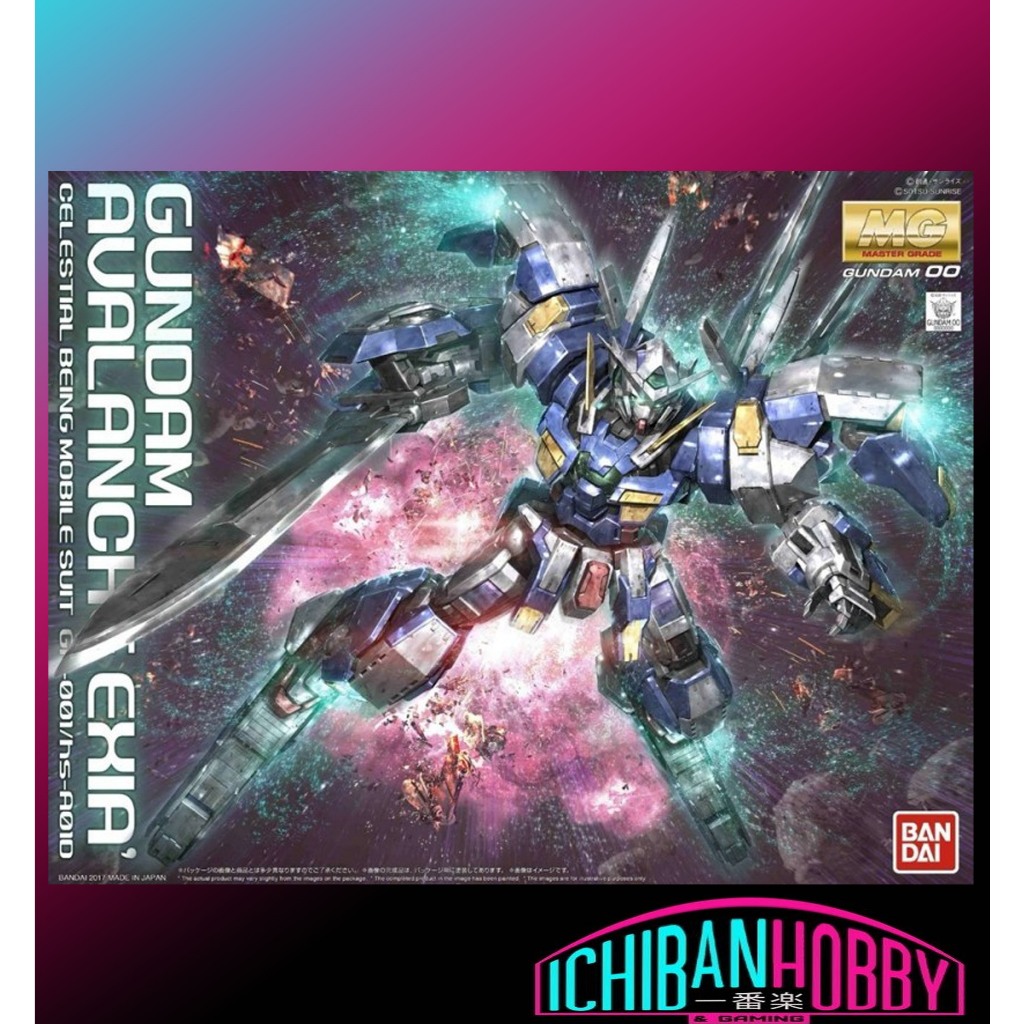 BANDAI MG 1/100 GUNDAM AVALANCHE EXIA