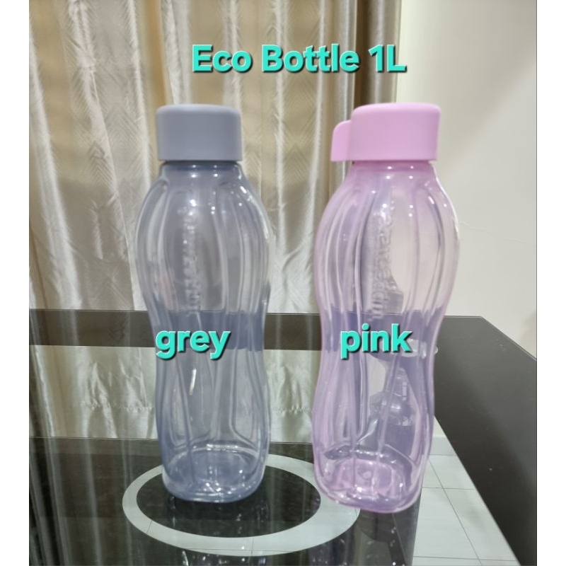 Tupperware Slim Eco Bottle พร้อมหลอด 1L/ Slim Eco Bottle 1L (1)