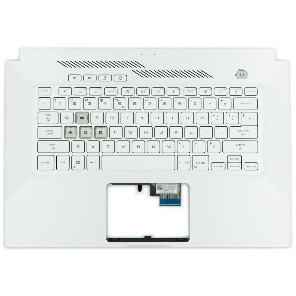 Asus Tuf Dash F15 FX516PR-1A 90NR0653-R31UI0 Palmrest คีย์บอร์ด 6051B1445001