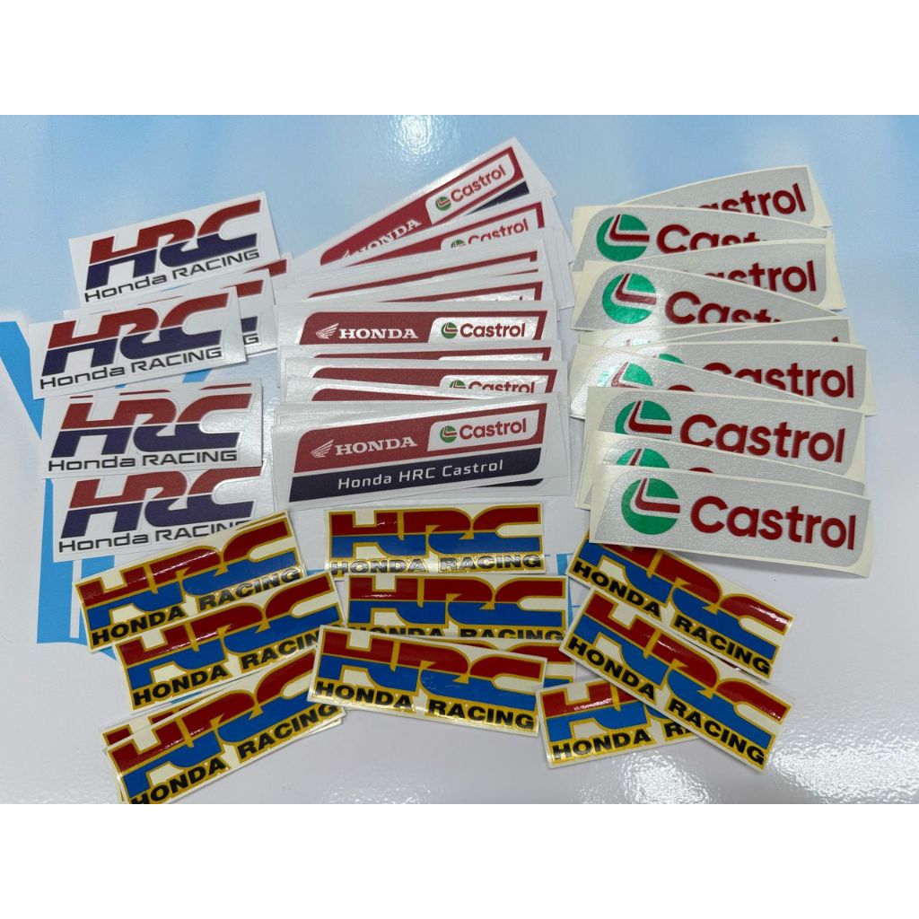 สติ๊กเกอร์ HRC Castrol Honda Racing