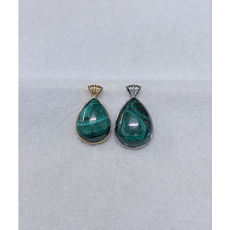 Gmmissy Chrysocollla silver925 จี้ Impatigue silver925 จี้ 1424