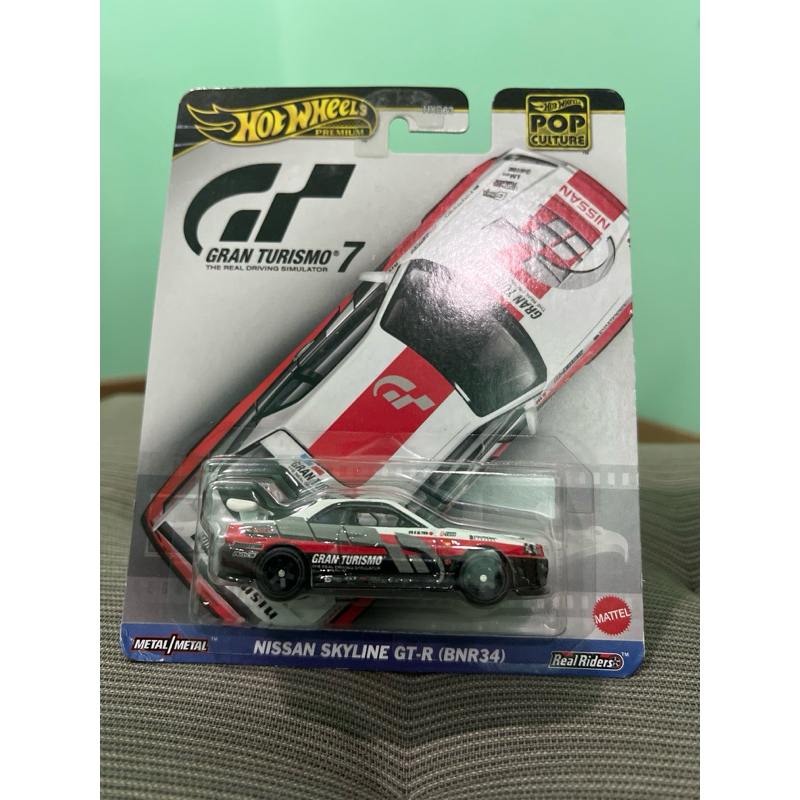 NISSAN SKYLINE GT-R BNR34 HOT WHEELS POP CULTURE