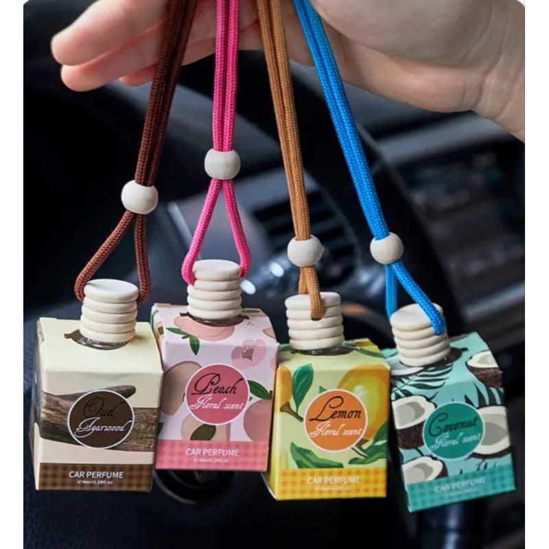 Car Air Freshner Long Lasting Oud, Lemon, Peach, Coconut Viral Price