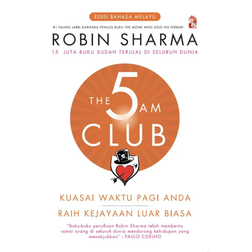 PTS Publishing House - The 5 AM Club By Robin Sharma: Lai Edition (2025) หนังสือช่วยเหลือตัวเอง
