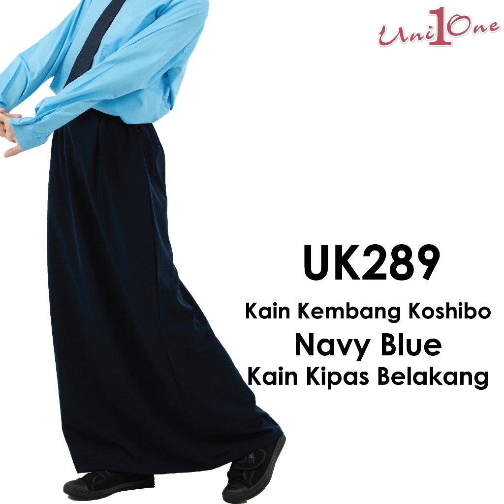 Uni1One Koshibo Navy Blue Back Stacking Cloth // ผ้าดอกไม้ // Supervisor // ผ้า Supervisor [UK289]