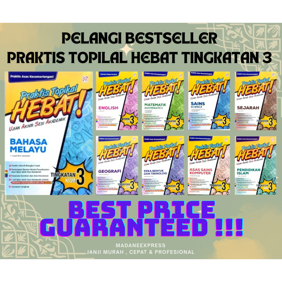 [XPRESS] RAINBOW BESTSELLER: PRACTICAL TOPICAL GREAT UASA LEVEL 3 KSSM