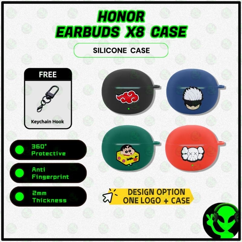 HONOR Earbuds X8 Case Wireless Earbud Protective Shell Soft Silicone Case Honor Earbuds X8 Casing