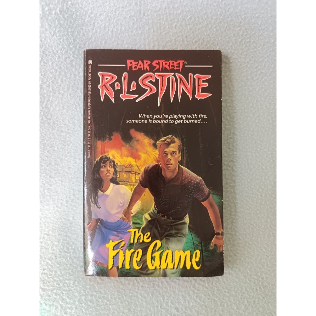 The Fire Game (Fear Street 11) โดย RL Stine [Preloved] นิยายวินเทจ Horror Young Adult Thriller Myste