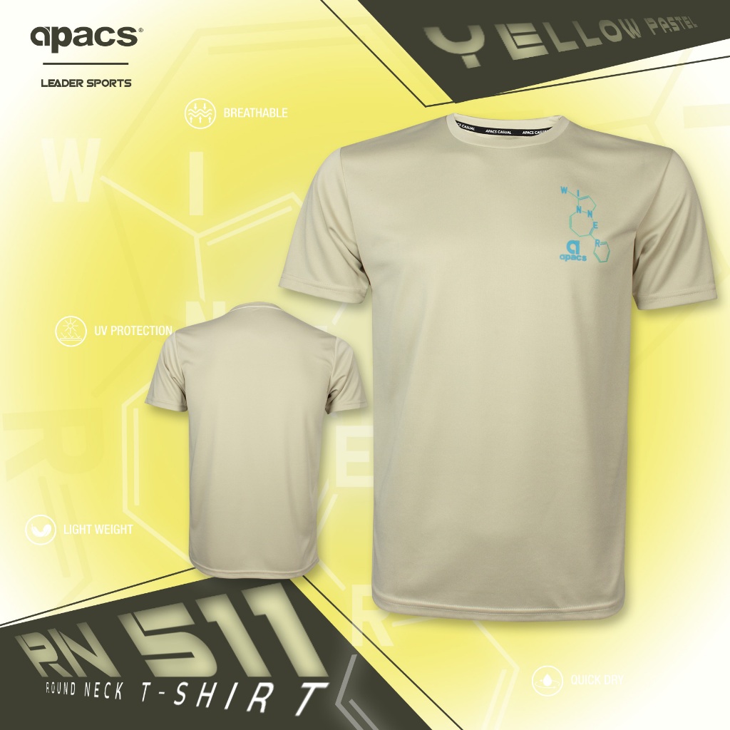 เสื้อยืด APACS CASUAL/TRAINING RN511-AT