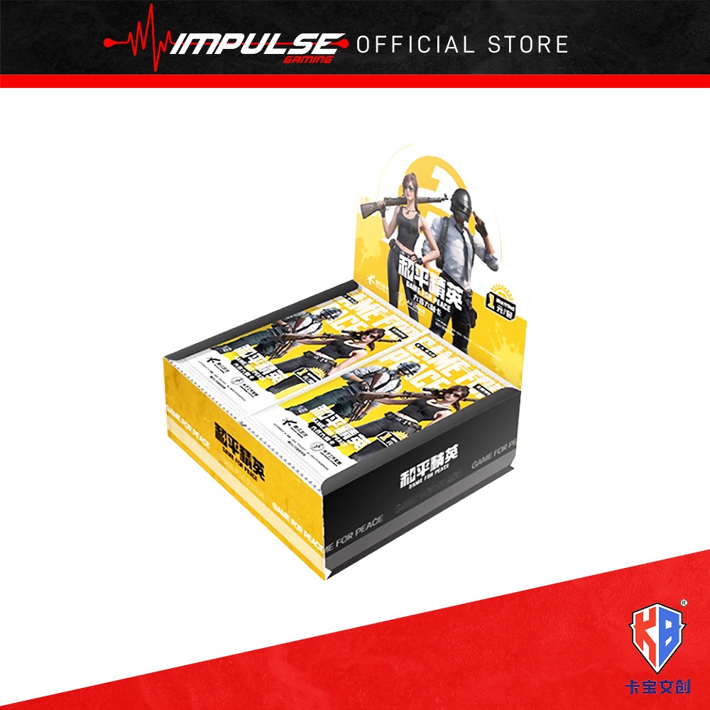 Kabao PUBG Game for Peace-Series 01 [Pack/Full Box] Kabao Cultural Creative Peace Elite Great Fortun