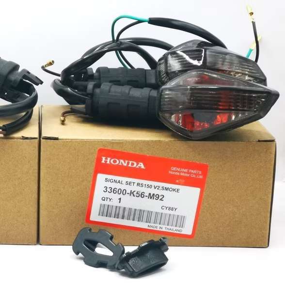 HONDA RS150 V2V3 ด้านหน้าด้านหลัง BEAT V2 ชุดป้ายด้านหลัง BELAKANG REAR SIGNAL ASSY 33600-K56-M92