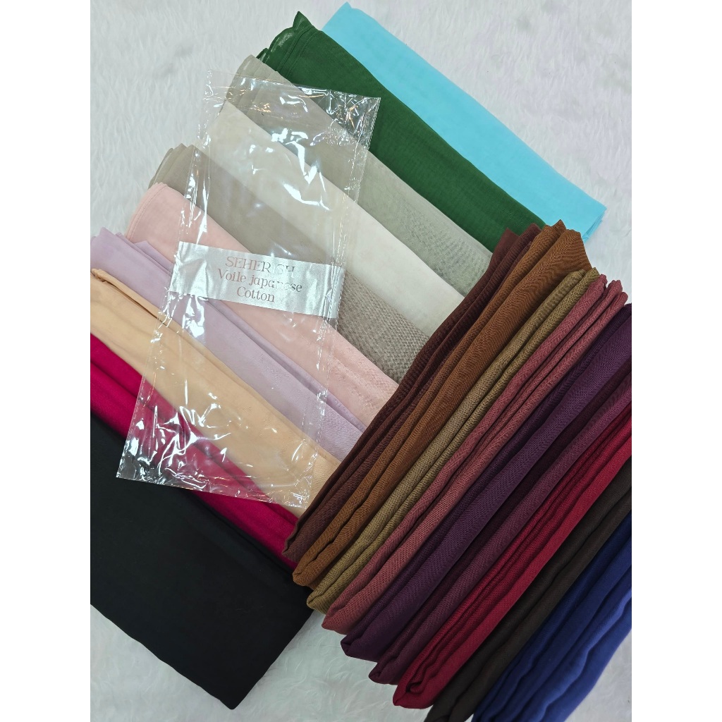 BAWAL ผ้าฝ้ายญี่ปุ่น PLAIN,BAWAL PREMIUM BABY SEAM PLAIN,BIDANG 45 INCHES,