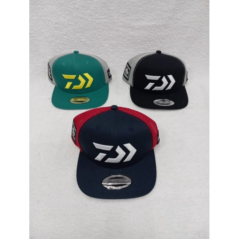 Daiwa Cap Trucker Snapback Topi Mancing Daiwa Snapback