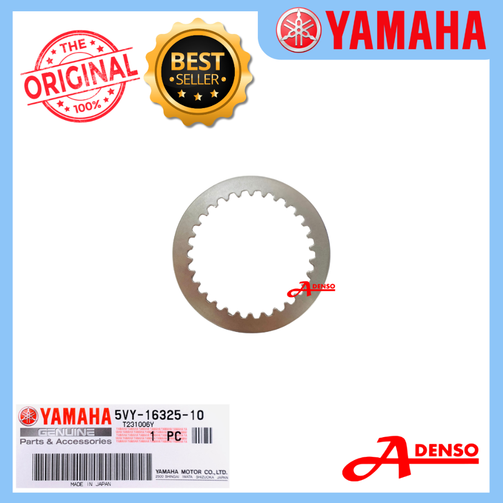 MT09 14-23 จานคลัทช์, โลหะ FRICTION (ORIGINAL100%YAMAHA) 5VY-16325-10