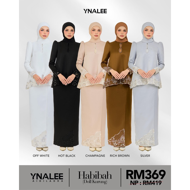 HABIBAH DOLL KURUNG YNALEE RAYA 2025