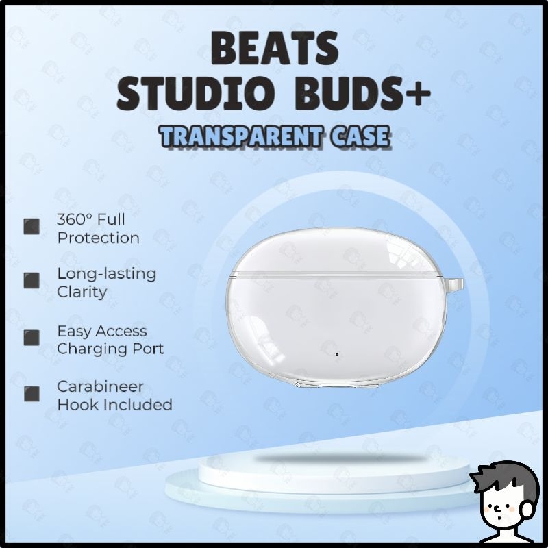 Beats Studio Buds+ Case Earbuds Protective Shell Soft TPU Transparent Case Beats Studio Buds Plus Ca