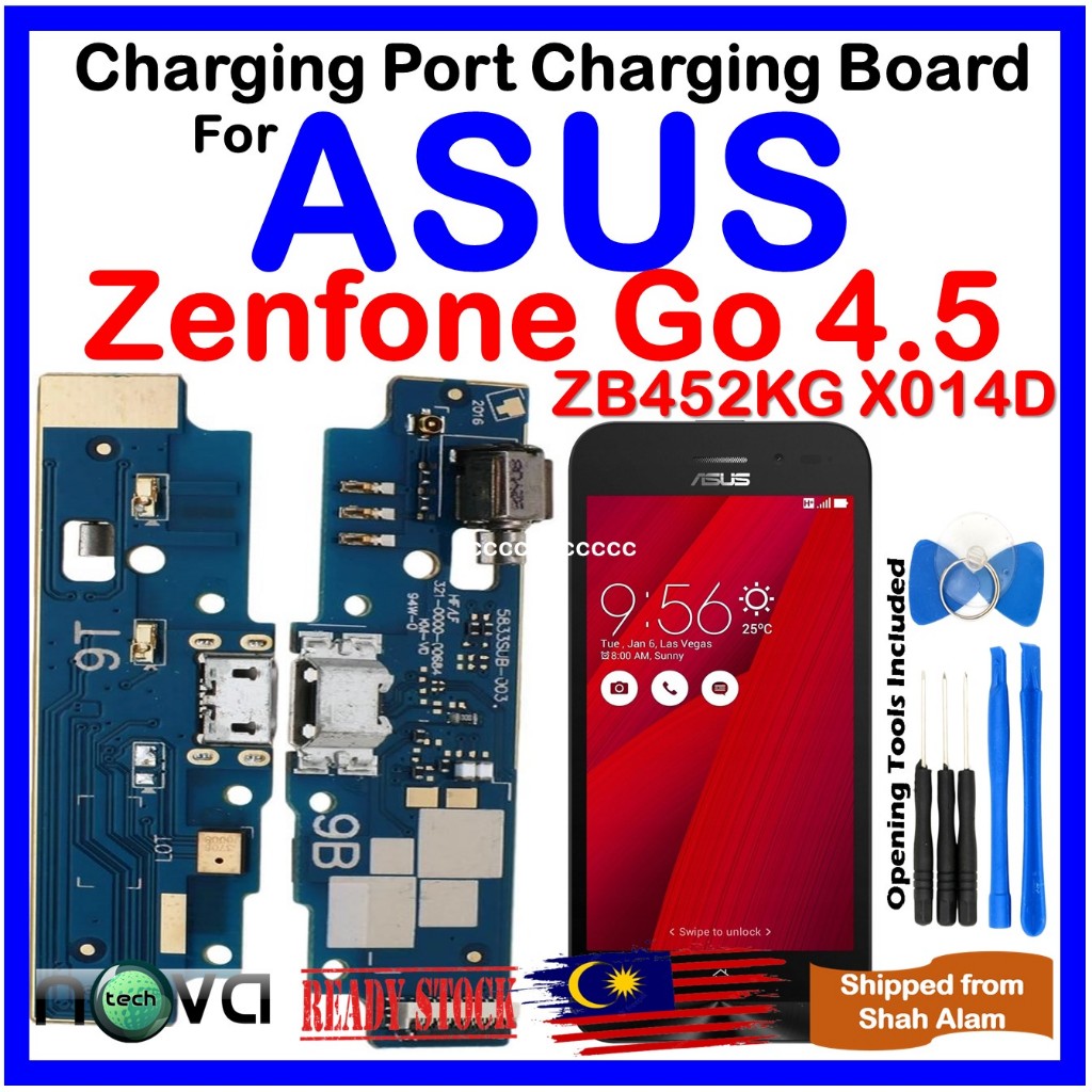 ORl พอร์ตชาร์จชาร์จสําหรับ ASUS Zenfone Go 4.5 ZB452KG X014D พร้อมเครื่องมือเปิด