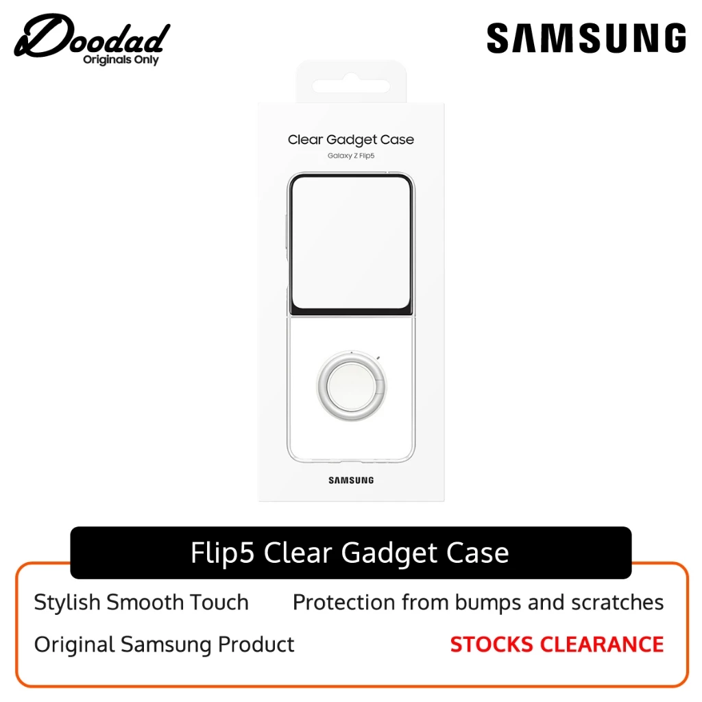 Samsung Flip5 Flipsuit Case Clear Gadget Case thumbnail 5