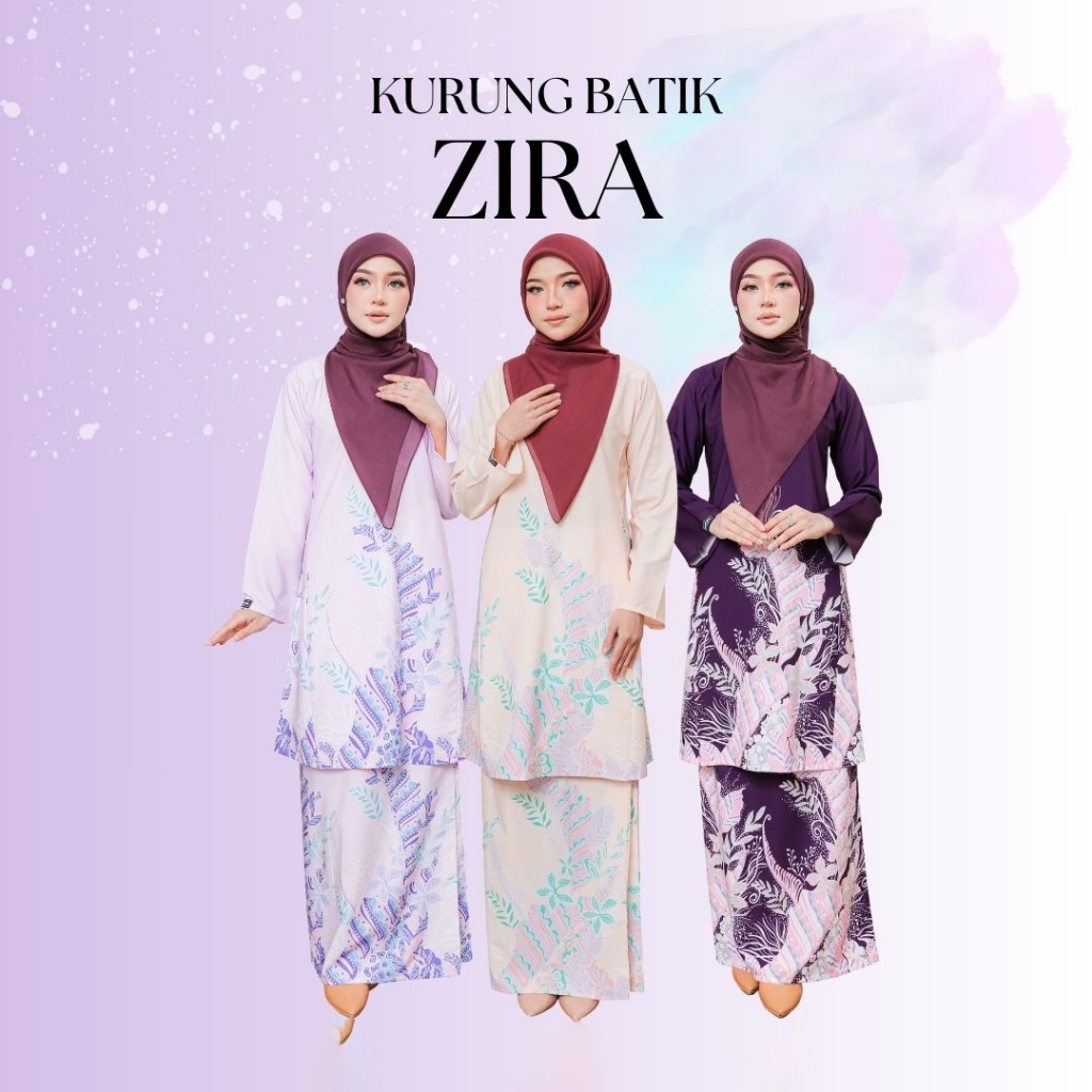 เสื้อ Zira Batik Pahang Kurung