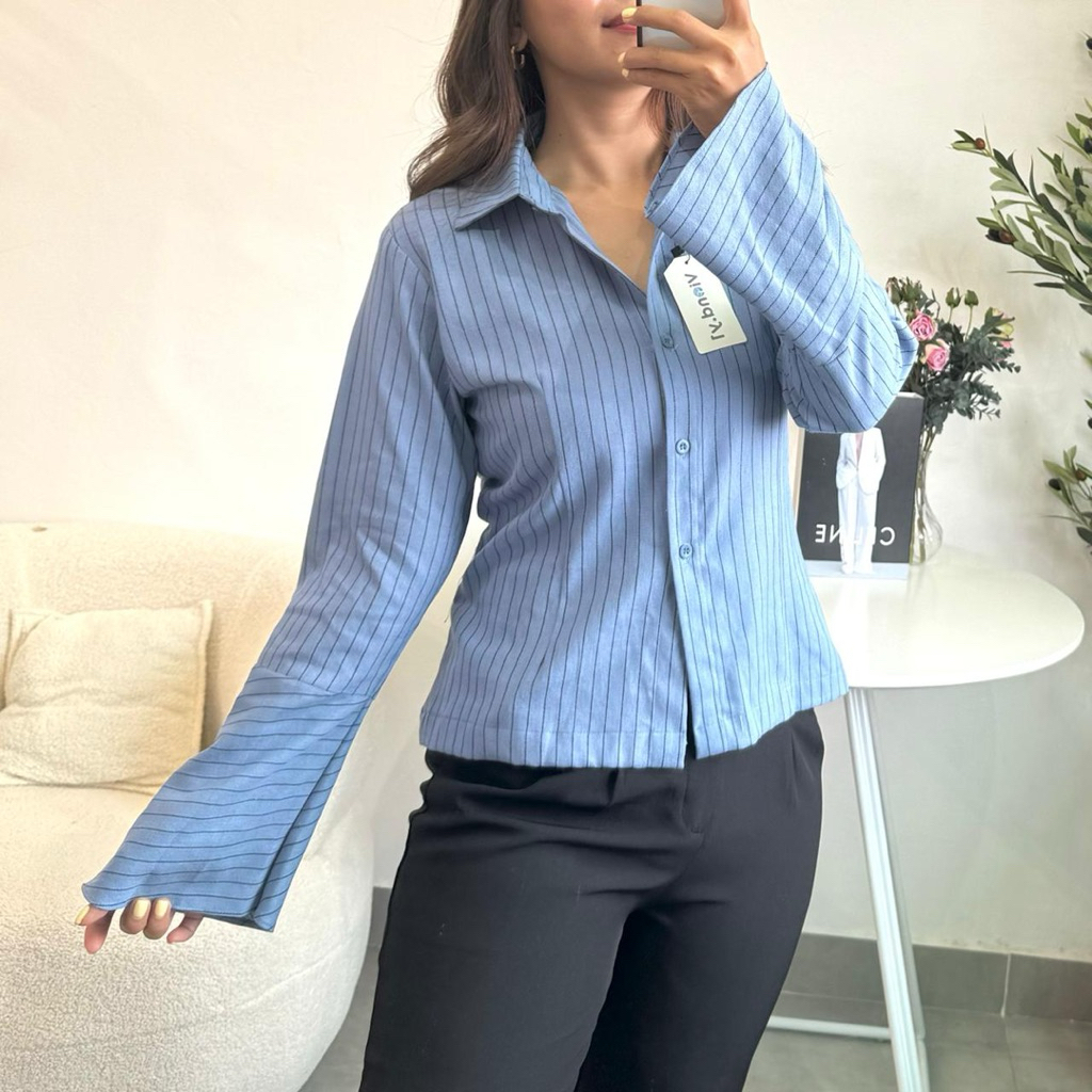 KEMEJA เหมาะกับ Kessie Rubber back - เสื้อเชิ้ตสํานักงาน Kemeja/ลําลอง -Kemja Salhr ทรงเข้ารูป