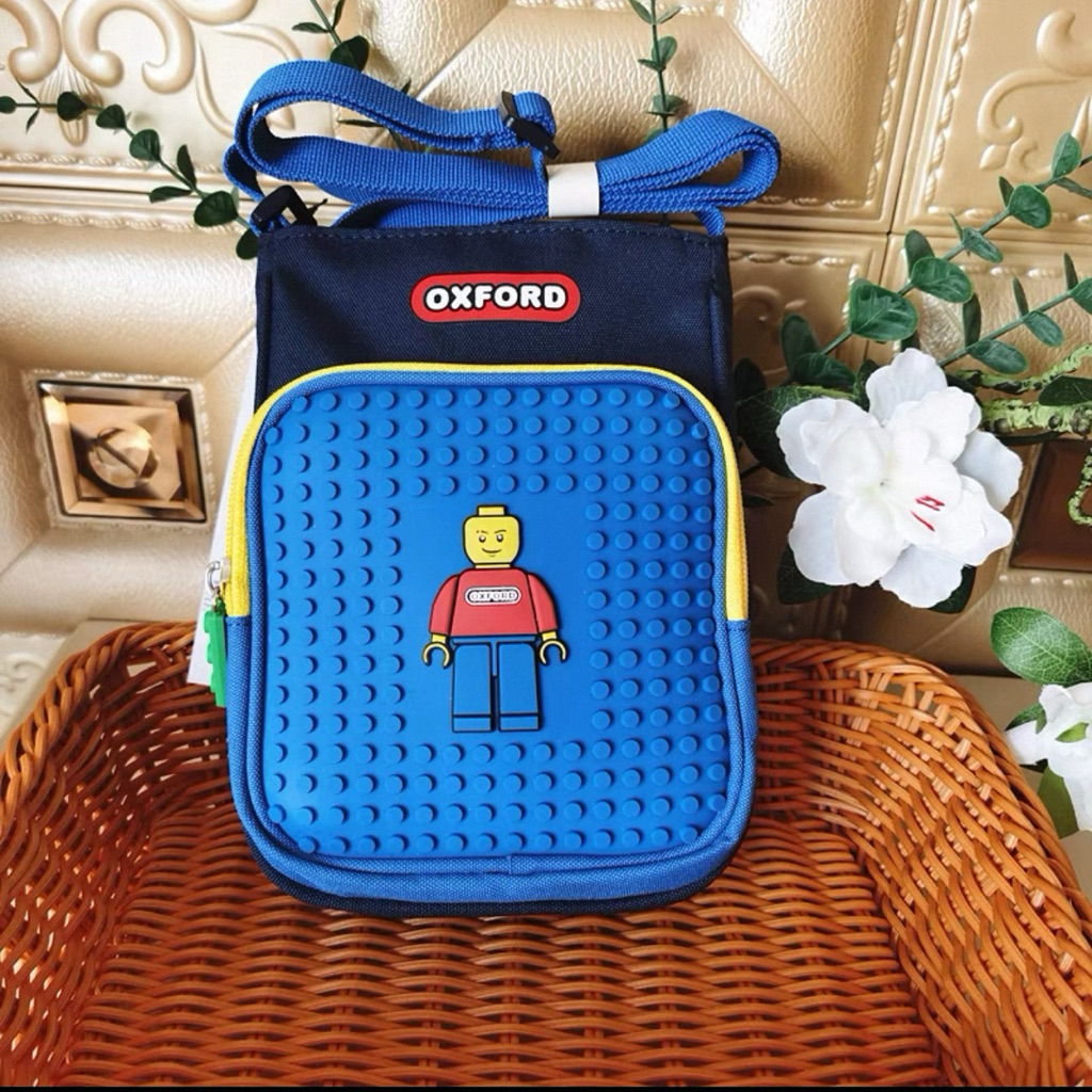 Lego design crossbody กระเป๋าเด็กผู้ชาย