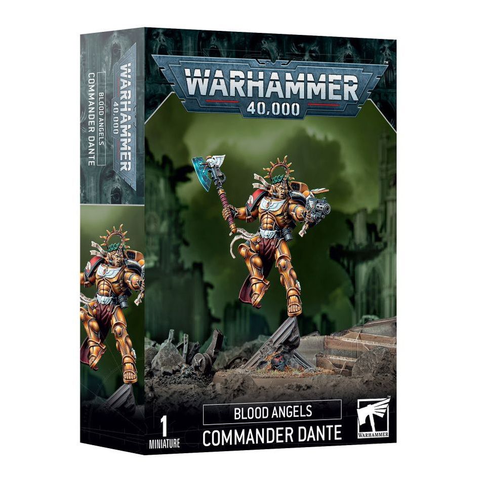 WARHAMMER 40K BLOOD ANGEL Commander Dante 41-40
