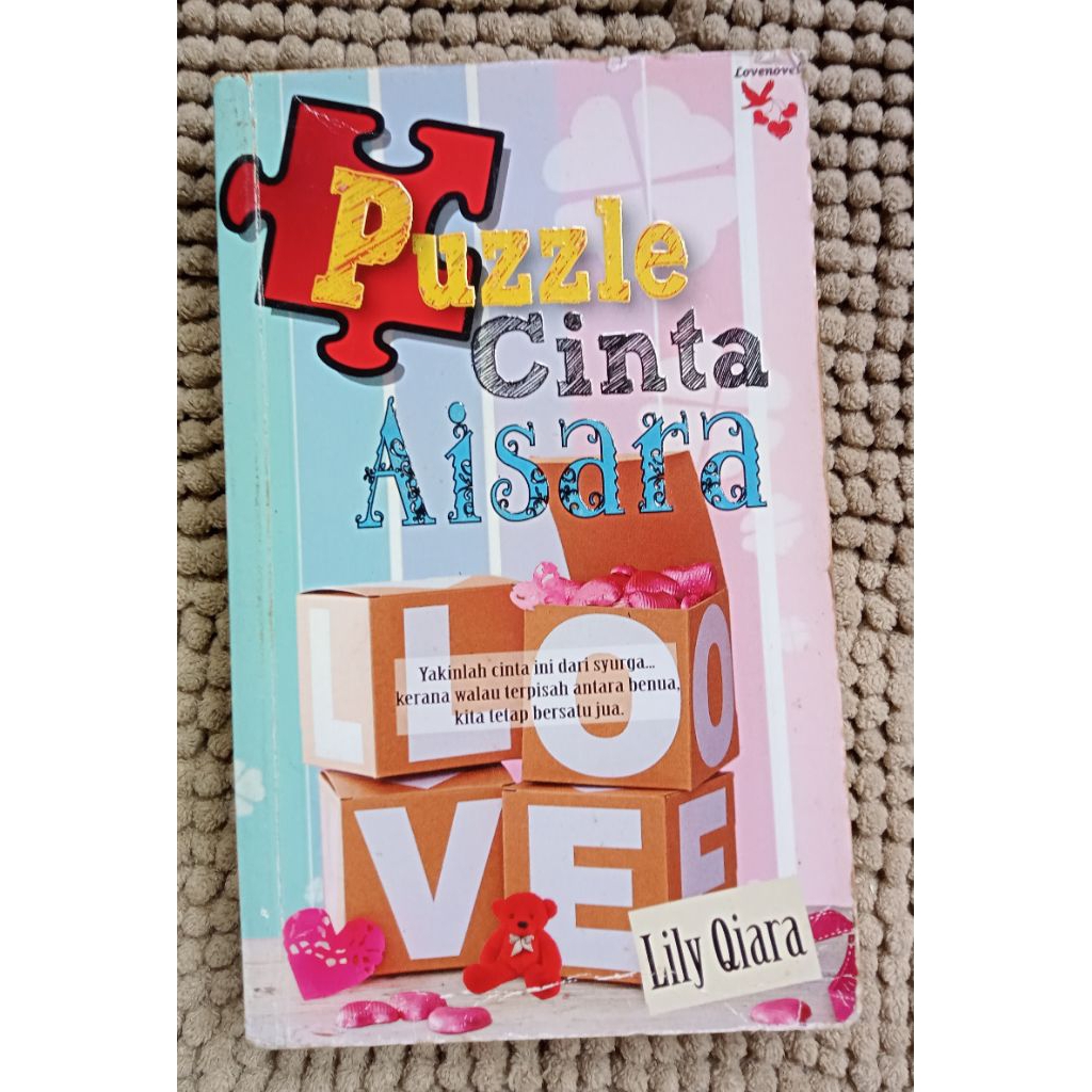 Preloved PUZZLE CINTA AISARA lily qiara