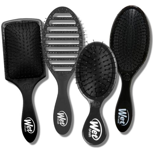 Wet Brush Detangler Hair Brush Wet & Dry Tangle Speed Dry Vented Design & Soft HeatFlex Bristles