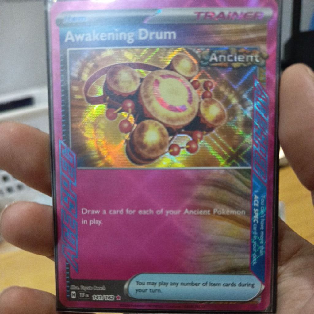 Pokemon TCG Awakening Drum Temporal Force Ace Spec