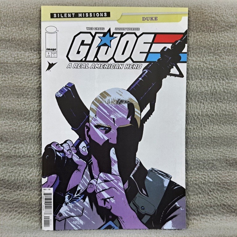 GI Joe: A Real Hero: Duke 1 (การ์ตูนภาพขั้นตอนเดียว) Wes Crag