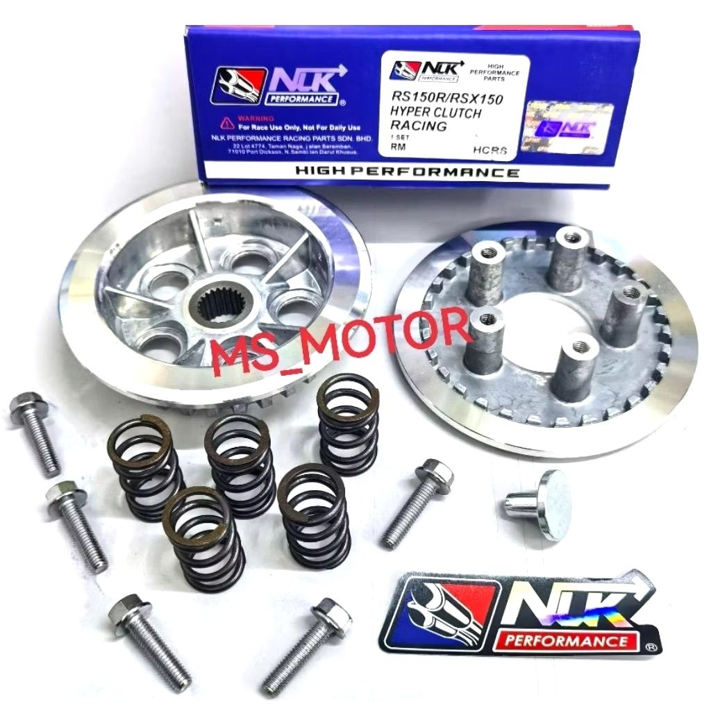 NLK PERFORMANCE RACING HYPER CLUTCH RS150 RSX150 DYNOPRO CMS RACING HYPERCLUTCH RS RSX 150