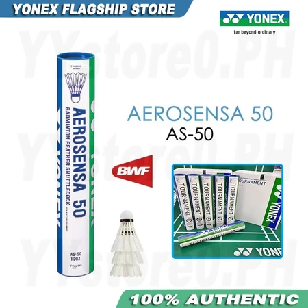 Yonex Badminton Shu AS05 AEROSENSA50 แบดมินตัน 6 ชิ้น/12 ชิ้นขนห่าน