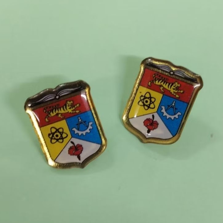 UKM เข็มกลัดคอปกตราโรงเรียน UKMCollar Pin