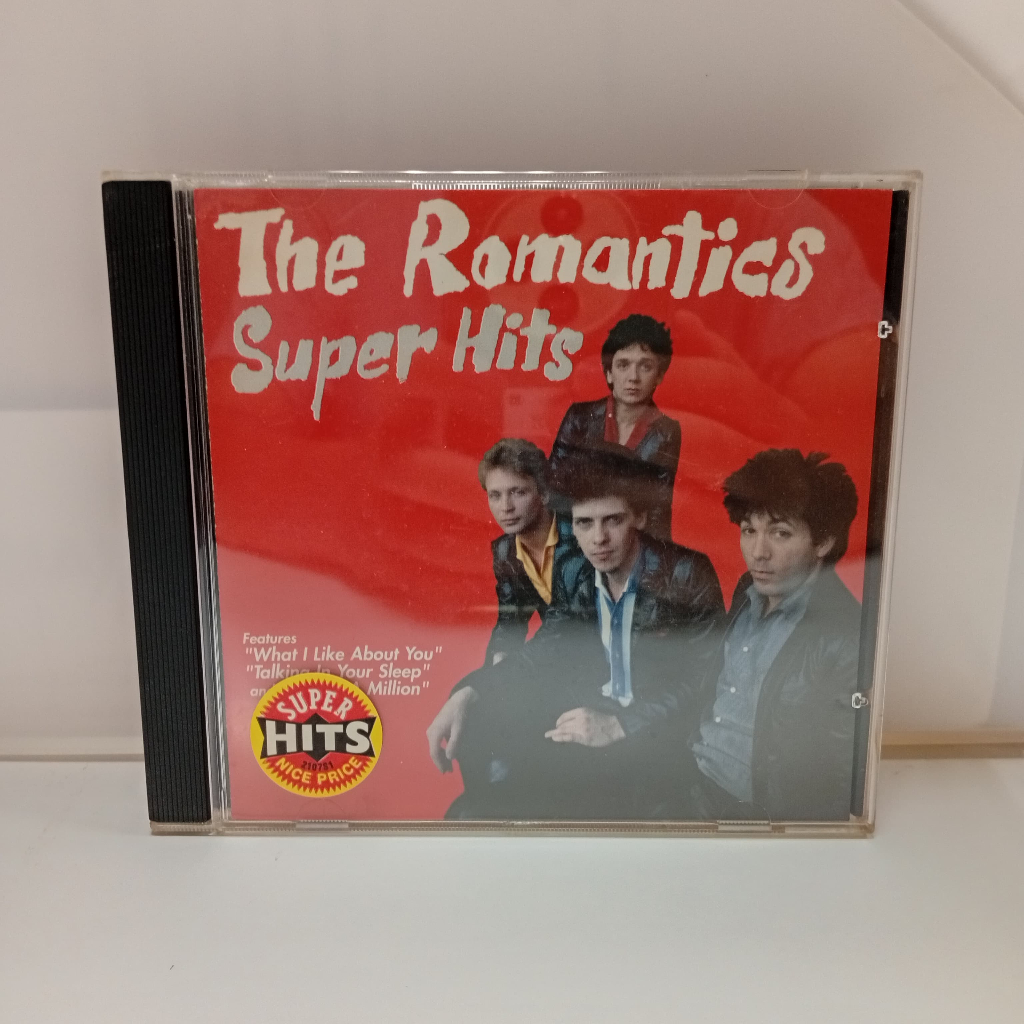 U241-90 cd terpakai USED CD [ THE ROMANTICS - SUPER HITS ] U241-90