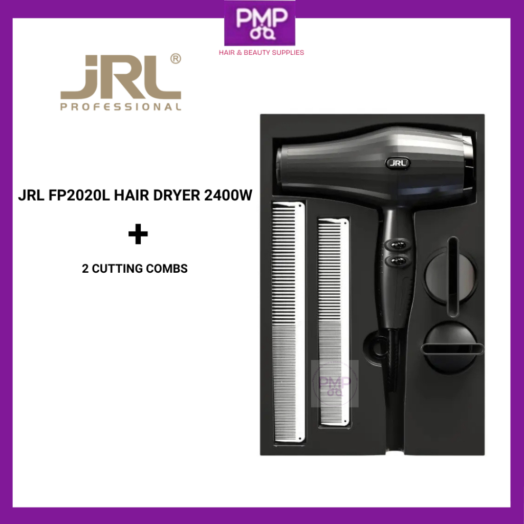 JRL FP2020L ไดร์เป่าผม 2400W + ชุดหวีตัด 2 ชิ้น
